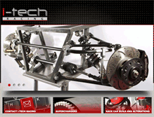 Tablet Screenshot of i-techracing.com